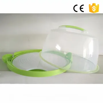 Wholesale packaging plastic small cake boxes plastic cake slice boxes
