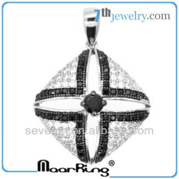 2013 new necklaces cz necklace cz diamond necklace black and white special