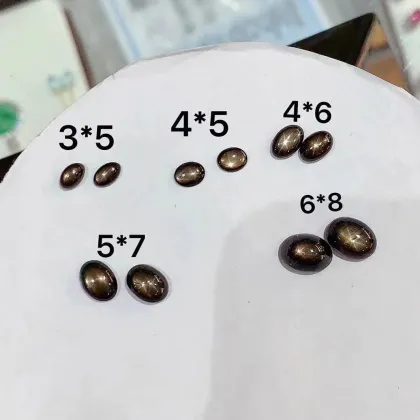 Natural Black Star Sapphire Stones prices wholesale