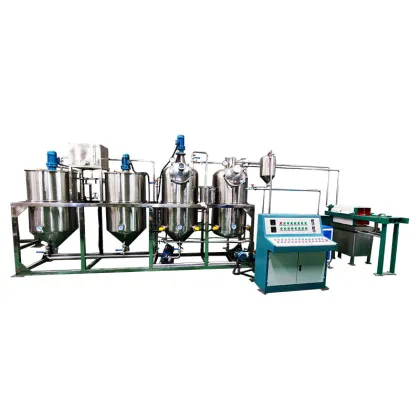 Automatic Mustard Oil, Coconut Oil, and Sesame Oil Processing Machine