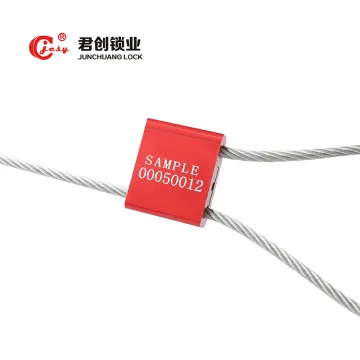 Push And Pull Tight Cable Seals/cable Locks/ Wire Locks Seal
