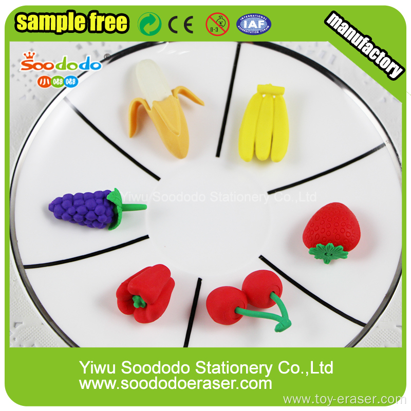 Colorful Grape Shaped Eraser Factory