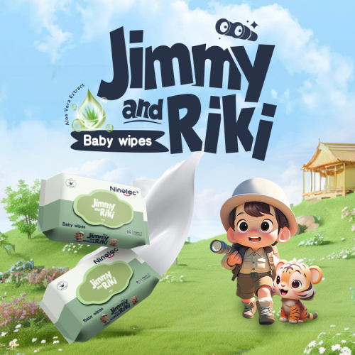 Salvietta umidificata per neonati in cotone di alta qualità per la pulizia di ZRG