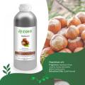 Aceite portador de avellana orgánico puro al por mayor para el crecimiento del cabello masaje corporal a granel