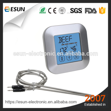Chinese manufacturer Touch Screen Digital Kitchen BBQ Oven Thermometer