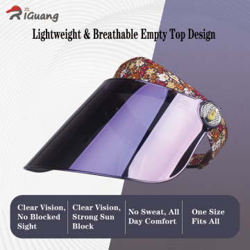Daily Breathable Topless Sun Protection Visor