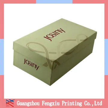 Logo printed sports shoes packaging box / High quality sports shoes packaging box