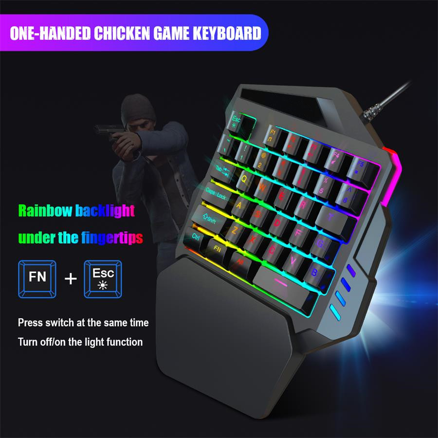 one handed mechanical keyboard 