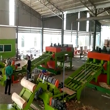 Newly Designed 4 Feet Veneer Peeling Line
