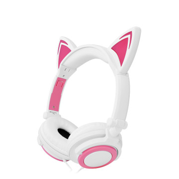 casque professionnel d&#39;oreille de chat brillant pour enfants