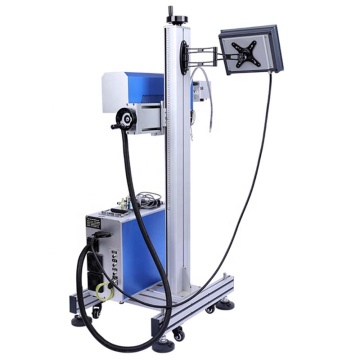 2022 PE PPR PVC Pipe Laser Marking Machine: Touch Screen Fiber Co2 UV Online Flying Marker