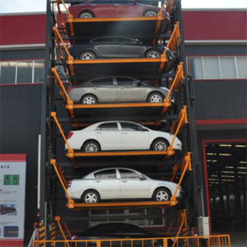Sistema de estacionamiento de automóvil giratorio útil