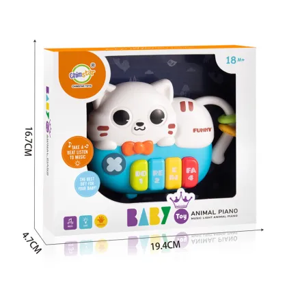 Baby Toys: Early Education Finger Dinosaur Music Piano Exploration Toy