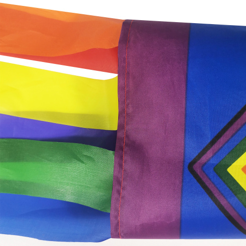 Anpassad nationell flagga Wind Sock Rainbow Windsock