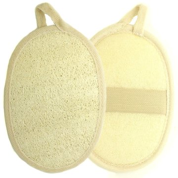 Loofah Face Scrubber Pack: 2 Natural Vegetable Facial Sponges - Reusable Luffa Exfoliator