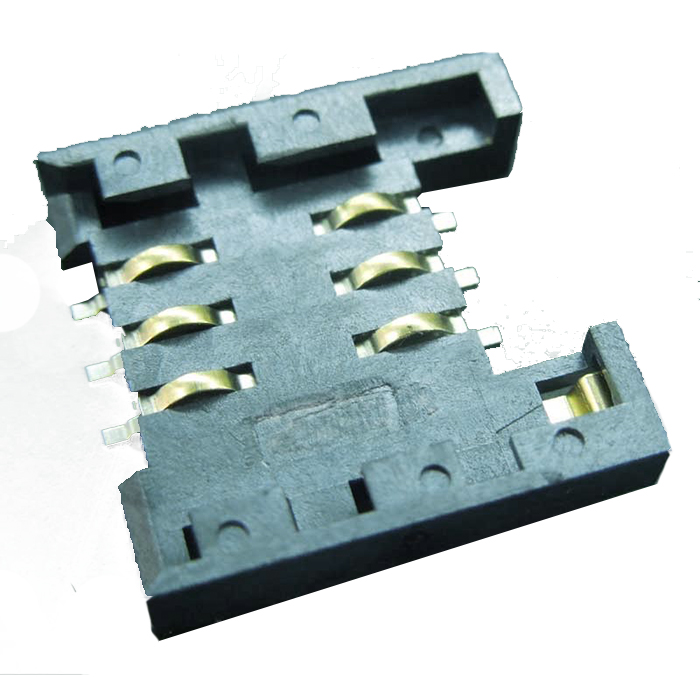 Serie SIM 6Pin Cuerpo corto 3.70 mm Altura