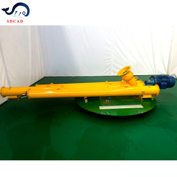 SDCAD Mini Screw Conveyor: Flexible Plastic Screw Conveyors for Sand and Other Materials - 150 mm Diameter