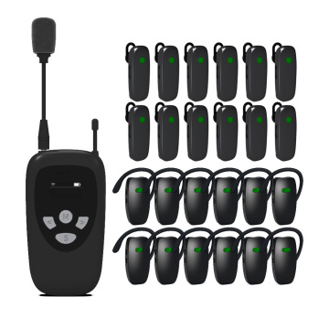 Bluetooth Wireless Earphones with Museum Induction System and Carry Case