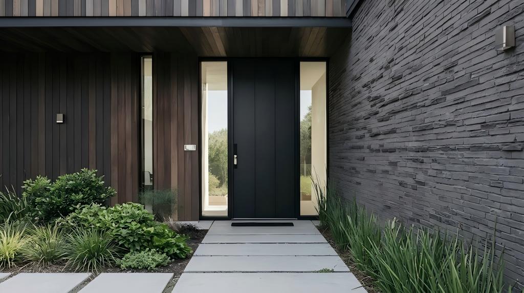 steel front doors residential