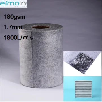 china factory direct sale activated carbon air filter sheet