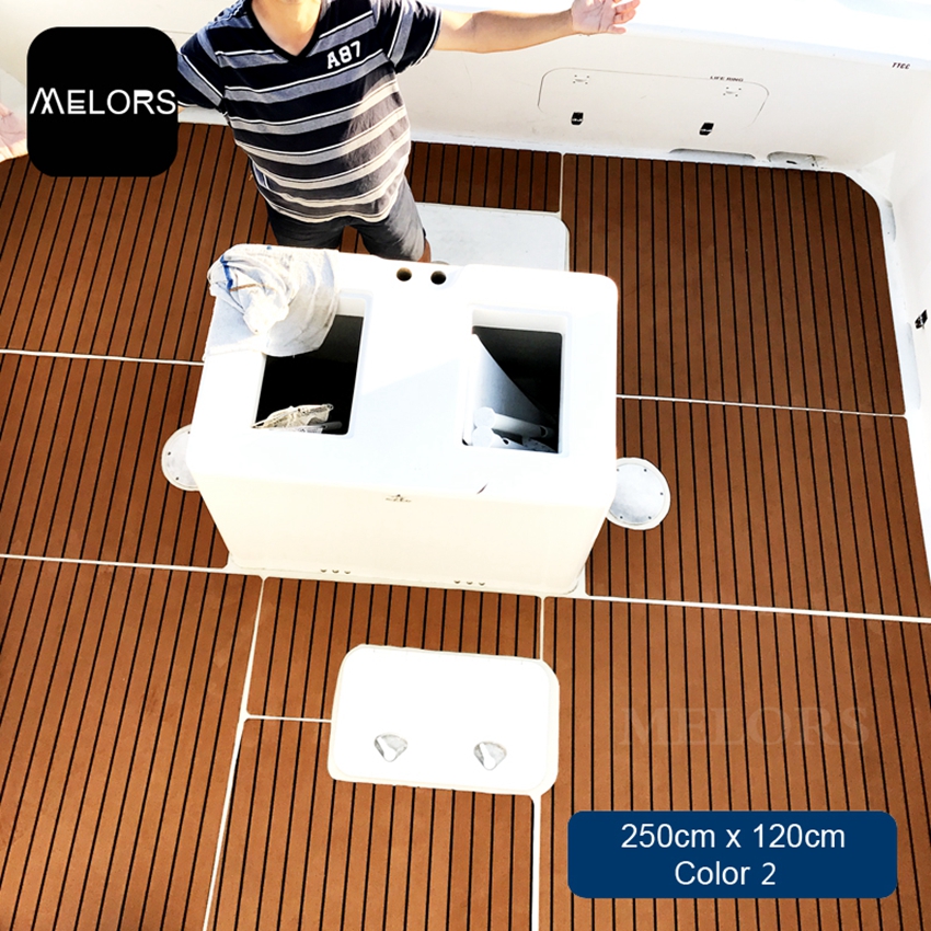 Melors Nonslip EVA Teak Decking Sheet For Boat
