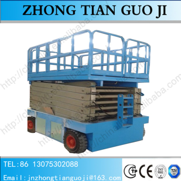 Factory price of self propelled scissor lift table hydraulic lifting equipment