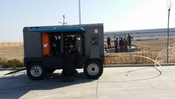 Diesel Screw Compressor for Water Well Drill 10m3/Min 350cfm