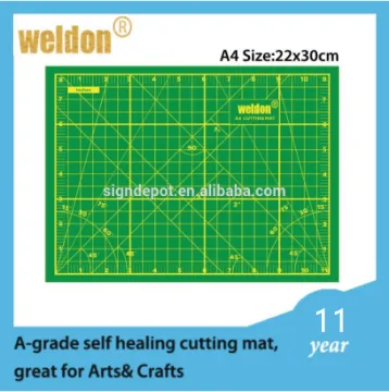 WELDON A4 22*30cm high quality self-healing cutting mats