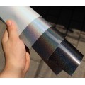 Holographische Metallic Black Packing Vinyl