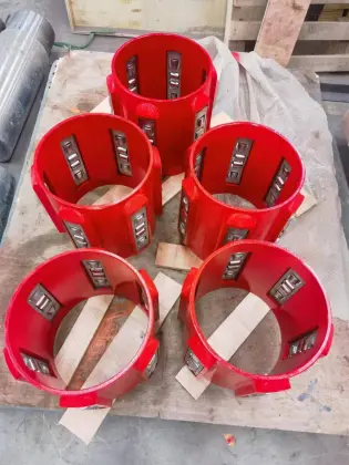 Oil drilling bow spring centralizer