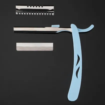  Portable Hairdressing Razor for Eyebrow Trimming and Shaving 