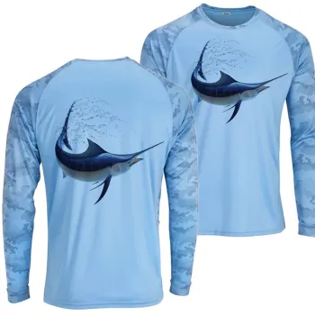 Wholesale Professional Custom UV Quick Dry Fishing Shirts & Polo T-Shirts