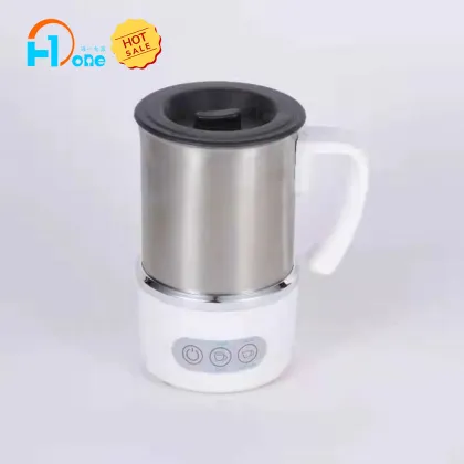 Automatic Foam Warmer for Coffee Drinks - Milk Frother Foamer