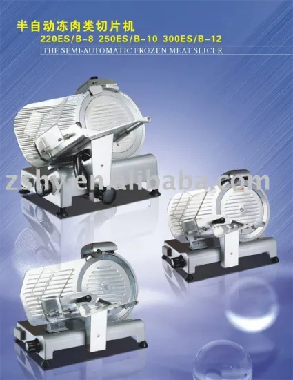 Stainless Steel Blade Meat Slicing Machine