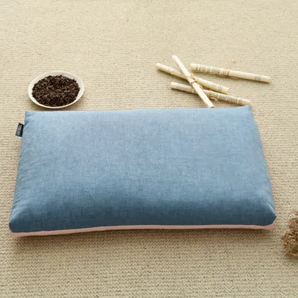 Organic tartary meditation buckwheat hull pillow case
