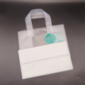 HDPE die cut handle bag with paper sheet