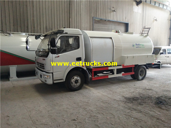 6000 Litres 150hp LPG Dispensing Tanker Trucks