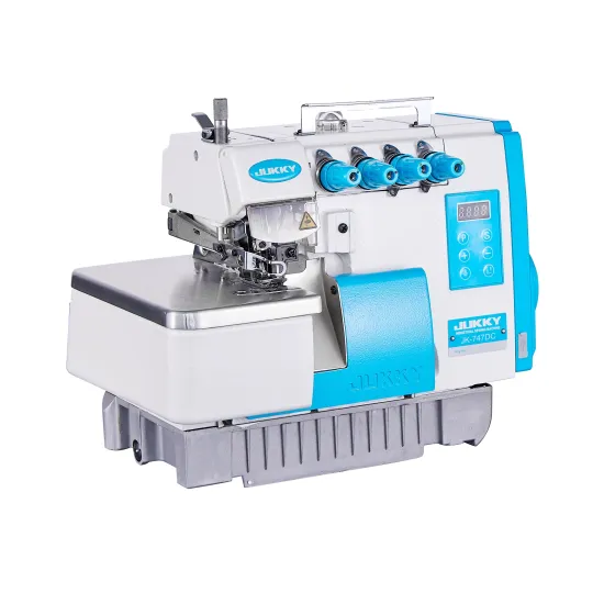 High-Quality JUKKY JK737DC/747DC/757DC Direct-drive Overlock Sewing Machine for Industrial Use and Apparel Production