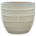 Cool Pot Design Ceramic Oval Shape Flower Pots