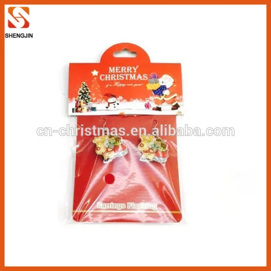 hot selling cute wholesale christmas earring