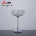 Home Rainbow tall glass crystal glass wine cup