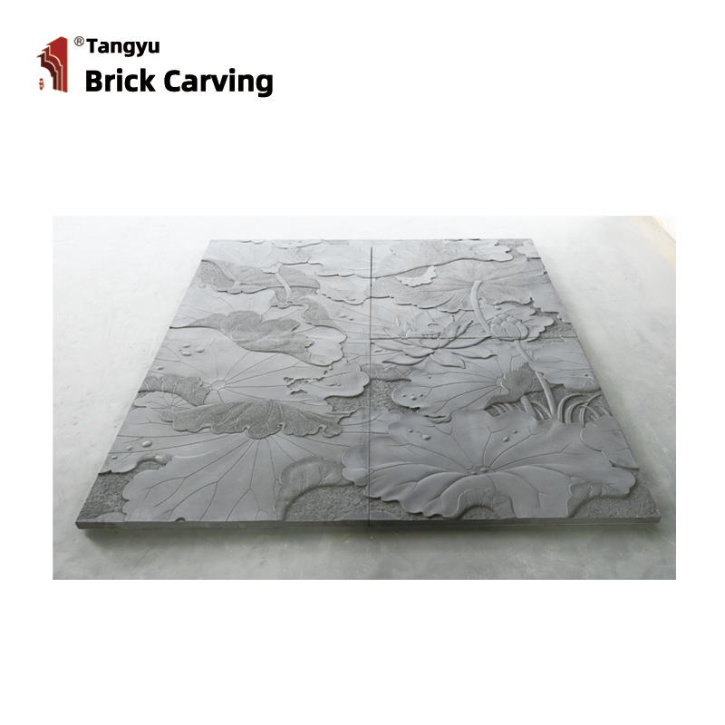 Carved Lotus Tile for Floor