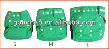 Eco-friendly Washable Reusable Waterproof Natural Bamboo Material Baby Cloth Nappy With All-In-One Pocket Style Moony Diapers