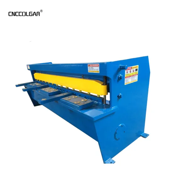 High Speed Metal Shearing Machine - Electric Square Duct Cutter