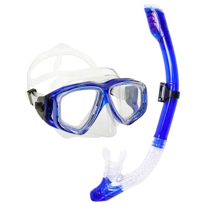 Underwater Sports Equipment: Diving Goggles, Swimming Snorkels, and Dive Masks Set