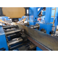 h steel assembly straightening t beam welding line