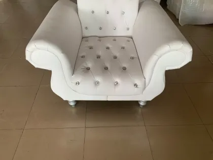 Chinese king throne chair and queen chair rental