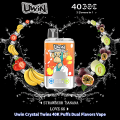 Uwin Twins Crystal 40000 พัฟราคาใช้แล้วทิ้งราคา Vape