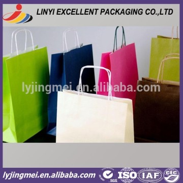 Fashion custom colorful paper bag