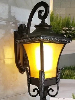 Luxury Garden E27 LED Wall Lights
